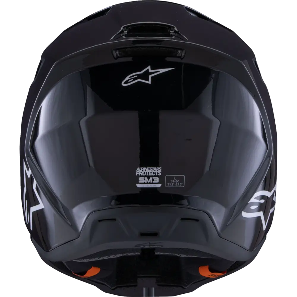ALPINESTARS SM3 Helmet - Solid - Gloss Black - Small 8300326-1180-S