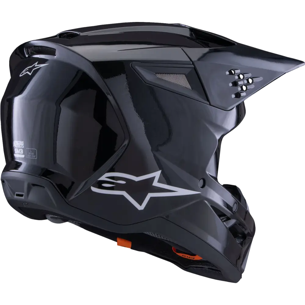 ALPINESTARS SM3 Helmet - Solid - Gloss Black - Small 8300326-1180-S