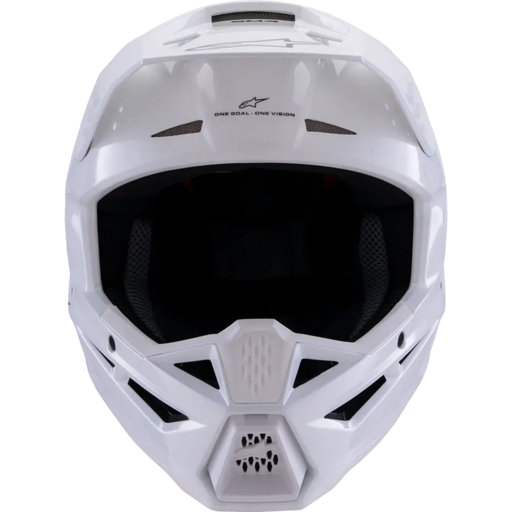 ALPINESTARS SM3 Helmet - Solid - Gloss White - 2XL 8300326-2180-XXL