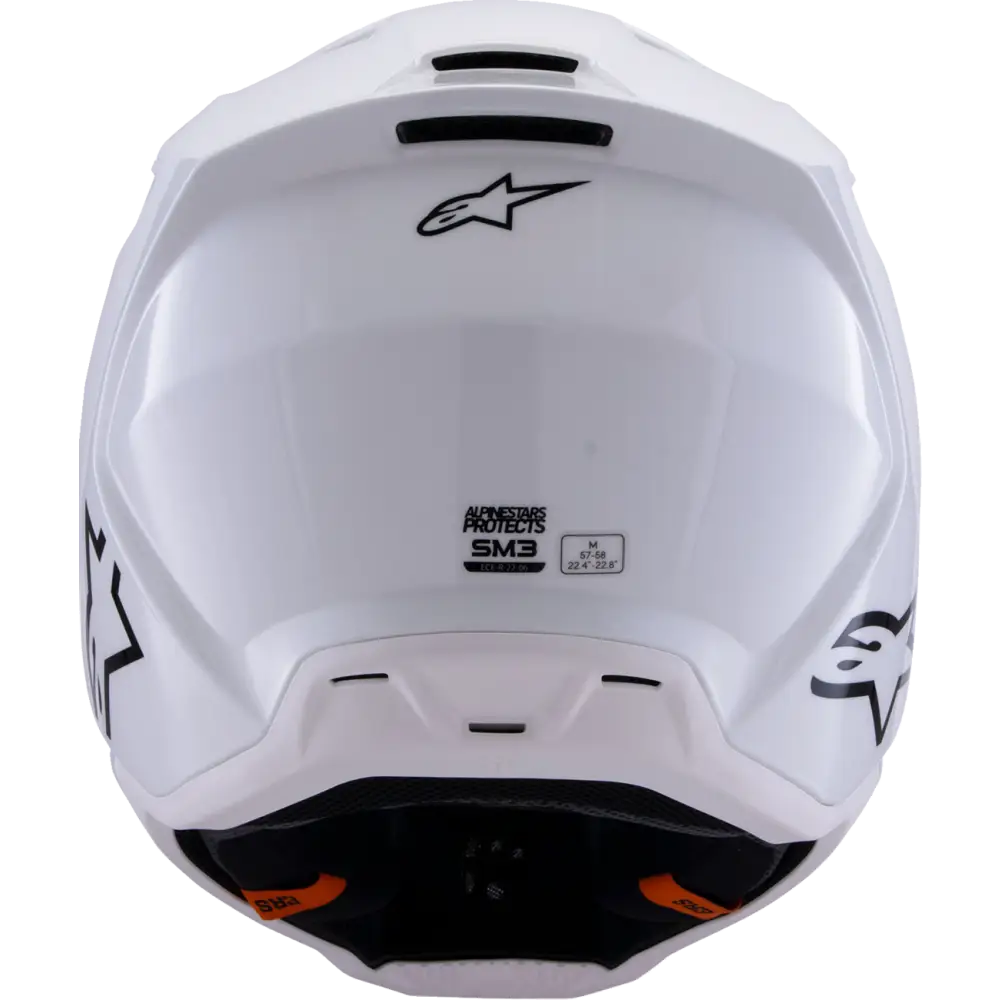 ALPINESTARS SM3 Helmet - Solid - Gloss White - 2XL 8300326-2180-XXL
