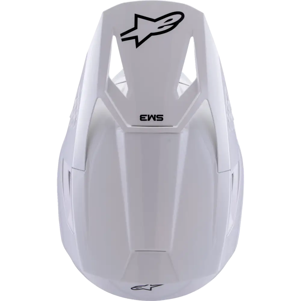ALPINESTARS SM3 Helmet - Solid - Gloss White - 2XL 8300326-2180-XXL