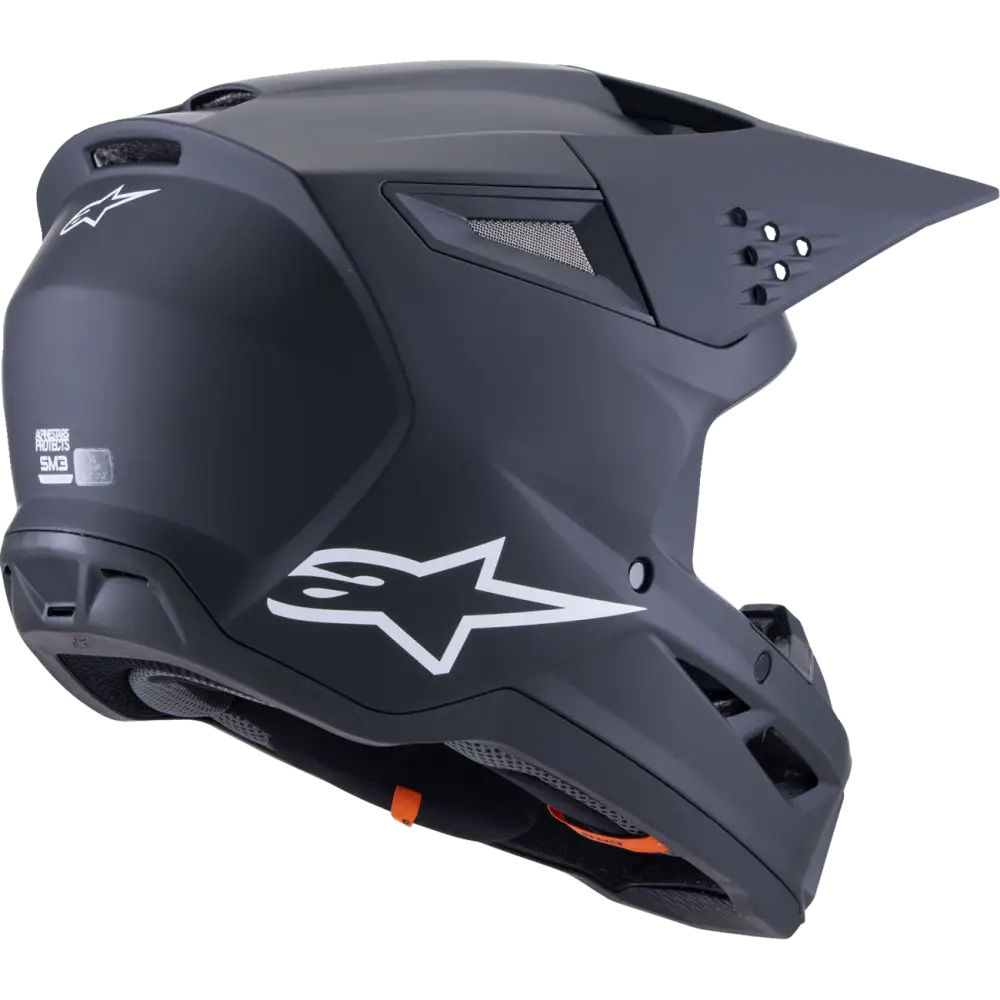 ALPINESTARS SM3 Helmet - Solid - Matte Black - 2XL 8300326-110-XXL
