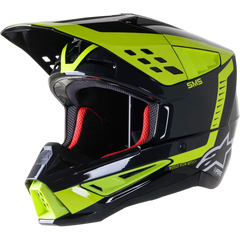 ALPINESTARS SM5 Helmet - Beam - Black/Gray/Yellow - 2XL 8303722-1151-2X