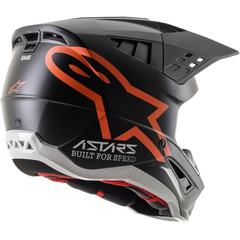ALPINESTARS SM5 Helmet - Compass - Matte Black/Orange Fluo - Small 8303321-1149-SM