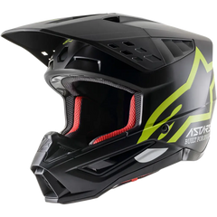 ALPINESTARS SM5 Helmet - Compass - Matte Black/Yellow Fluo - 2XL 8303321-1559-2X