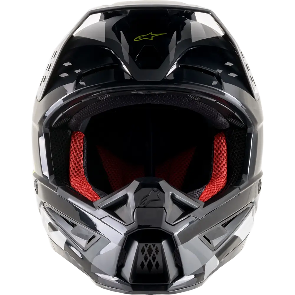 ALPINESTARS SM5 Helmet - Rover - Gray/Yellow - 2XL 8303921-1592-2X
