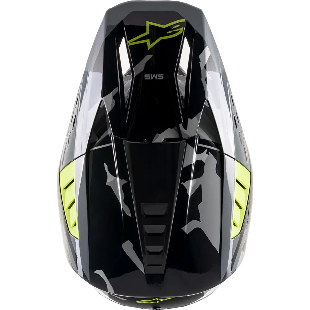 ALPINESTARS SM5 Helmet - Rover - Gray/Yellow - XS 8303921-1592-XS