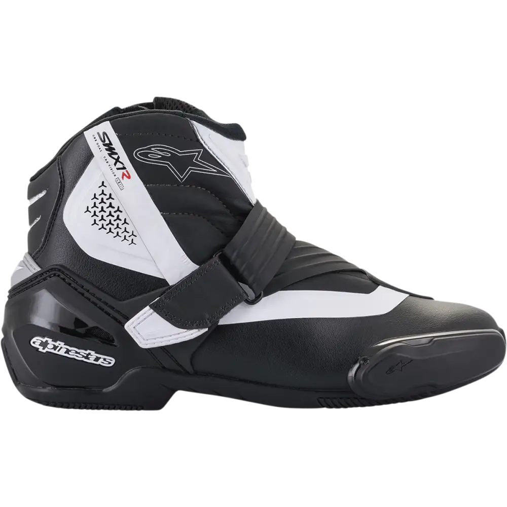 ALPINESTARS SMX-1 R v2 Boots - Black/White - US 14 / EU 50 2224521-12-50