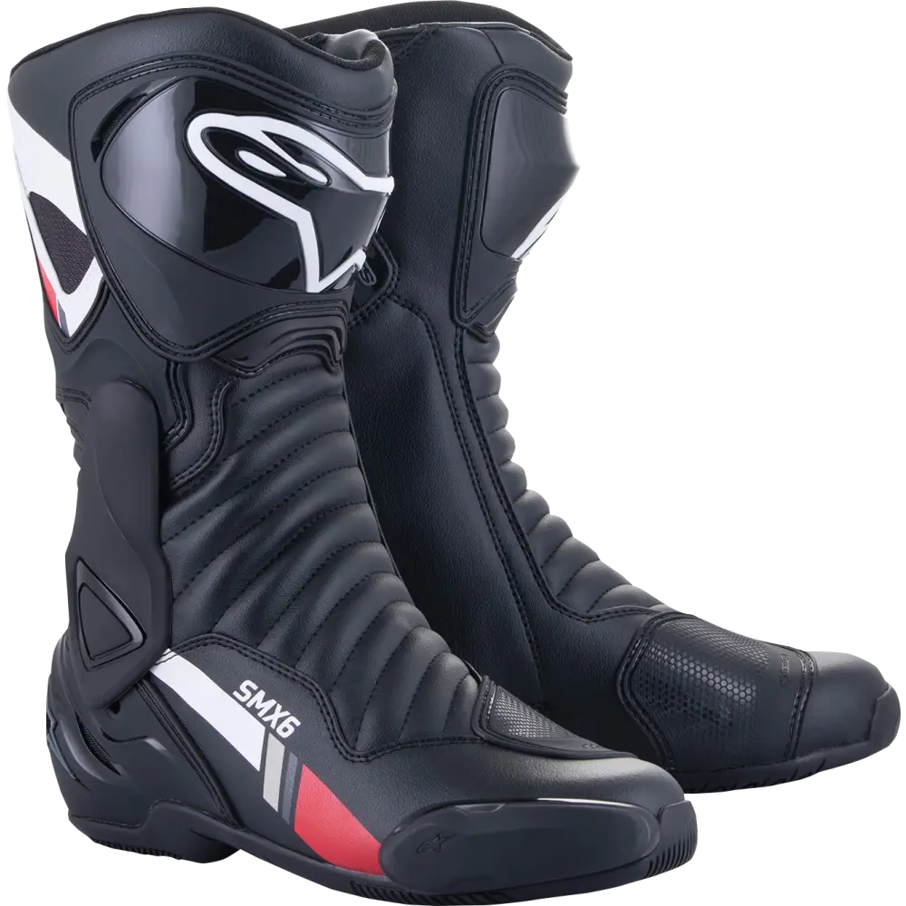 ALPINESTARS SMX-6 v2 Boots - Black/White/Gray - US 14 / EU 50 2223017-153-50
