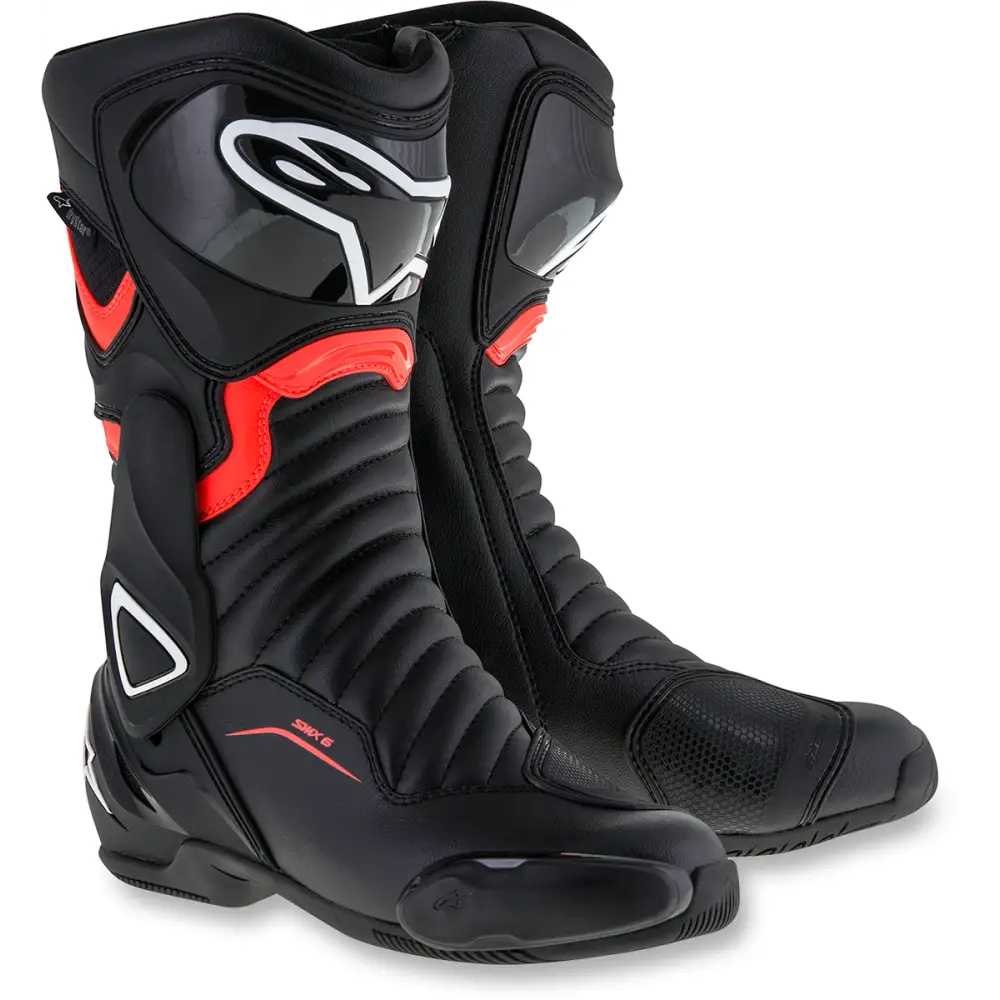 ALPINESTARS SMX-6 v2 Drystar? Boots - Black/Red - US 10.5 / EU 45 2243017-1030-45