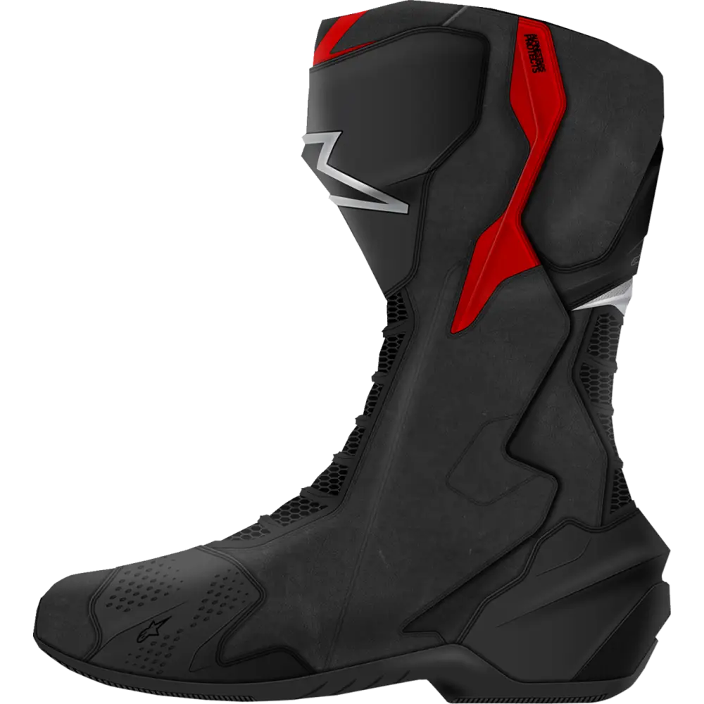 ALPINESTARS SMX-6 V3 Boots - Black/Silver/Red - US 9/EU 43 2223025-199-43