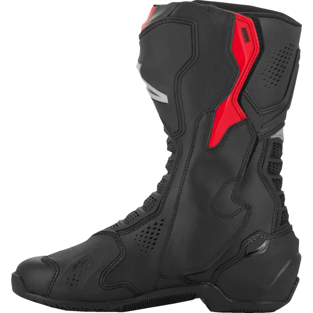 ALPINESTARS SMX-6 V3 Vented Boots - Black/Silver/Red - US 7.5/EU 41 2223225-199-41
