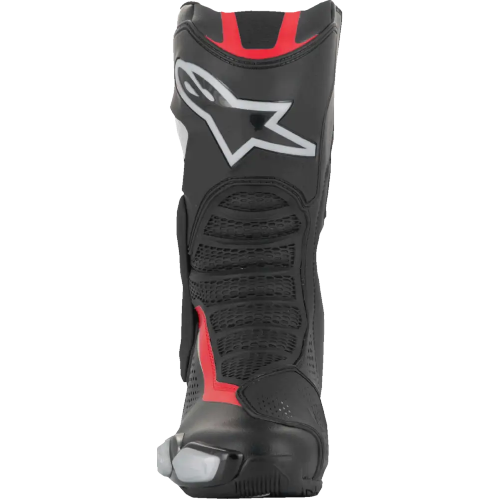 ALPINESTARS SMX-6 V3 Vented Boots - Black/Silver/Red - US 9/EU 43 2223225-199-43