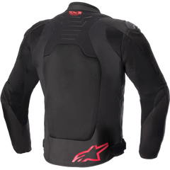 ALPINESTARS SMX Air Jacket - Black/Bright Red - 3XL 3306523-1303-3X