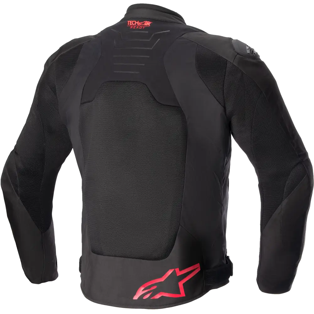 ALPINESTARS SMX Air Jacket - Black/Bright Red - 4XL 3306523-1303-4X