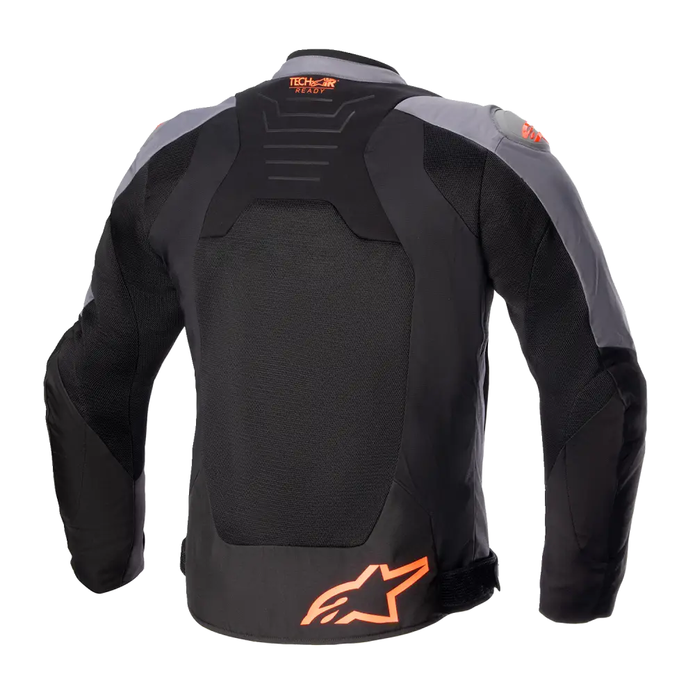 ALPINESTARS SMX Air Jacket - Dark Gray/Black/Orange Fluo - Medium 3306523-914-M