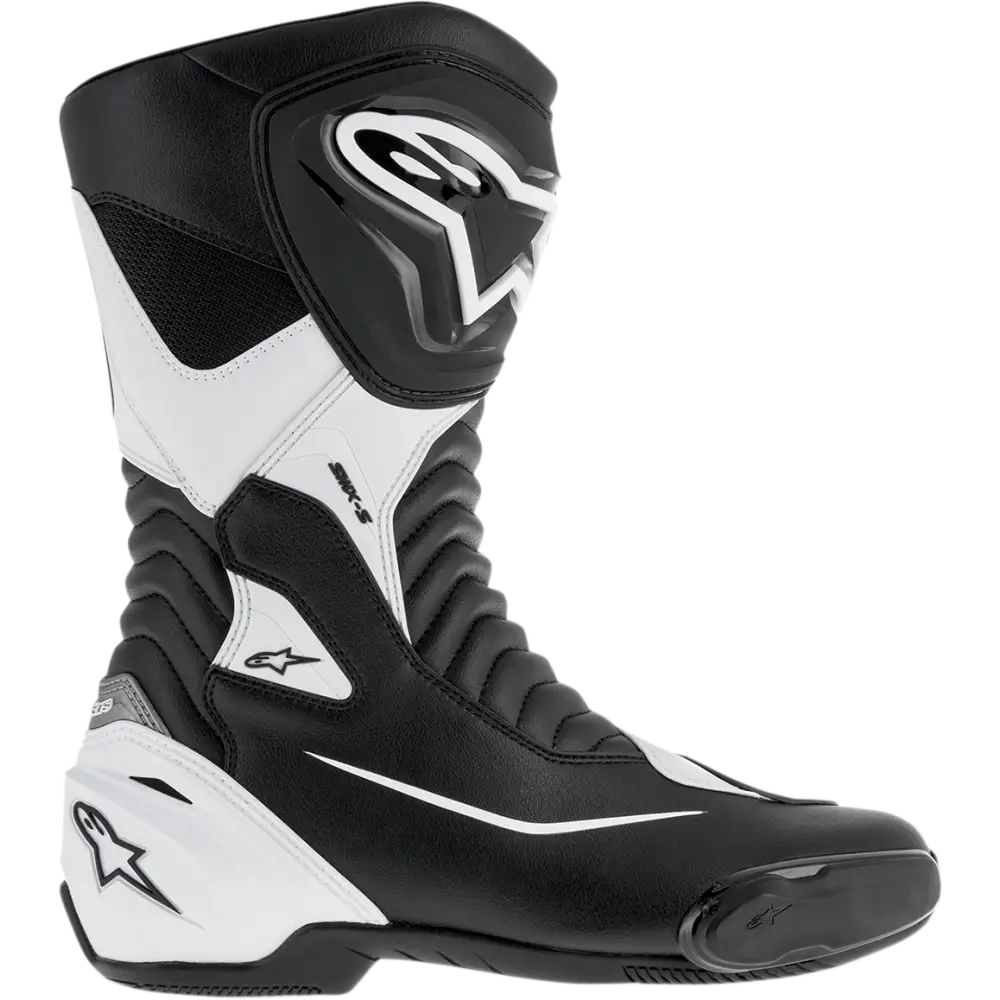 ALPINESTARS SMX-S Boots - Black/White - US 11.5 / EU 46 2223517-12-46