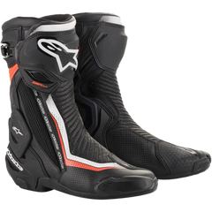 ALPINESTARS SMX+ Vented Boots - Black/White/Red - US 12.5 / EU 48 2221119-1231-48