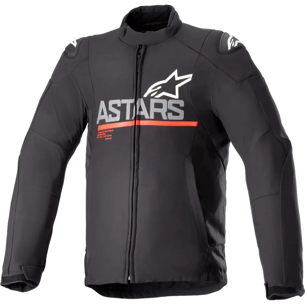 ALPINESTARS SMX Waterproof Jacket - Black/Dark Gray/Bright Red - XL 3206523-1993-XL