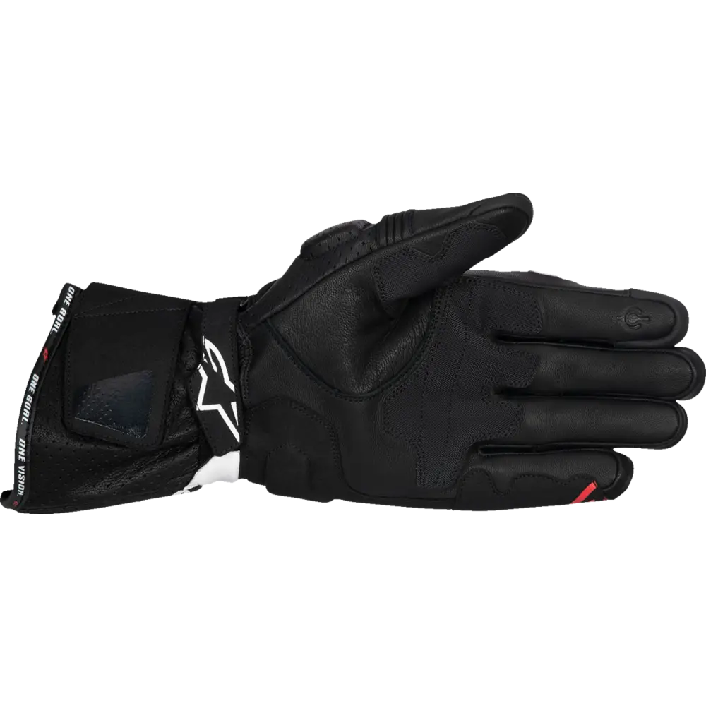 ALPINESTARS SP-3 Gloves - Black/White/Fluo Red - 2XL 3550925-1231-2X