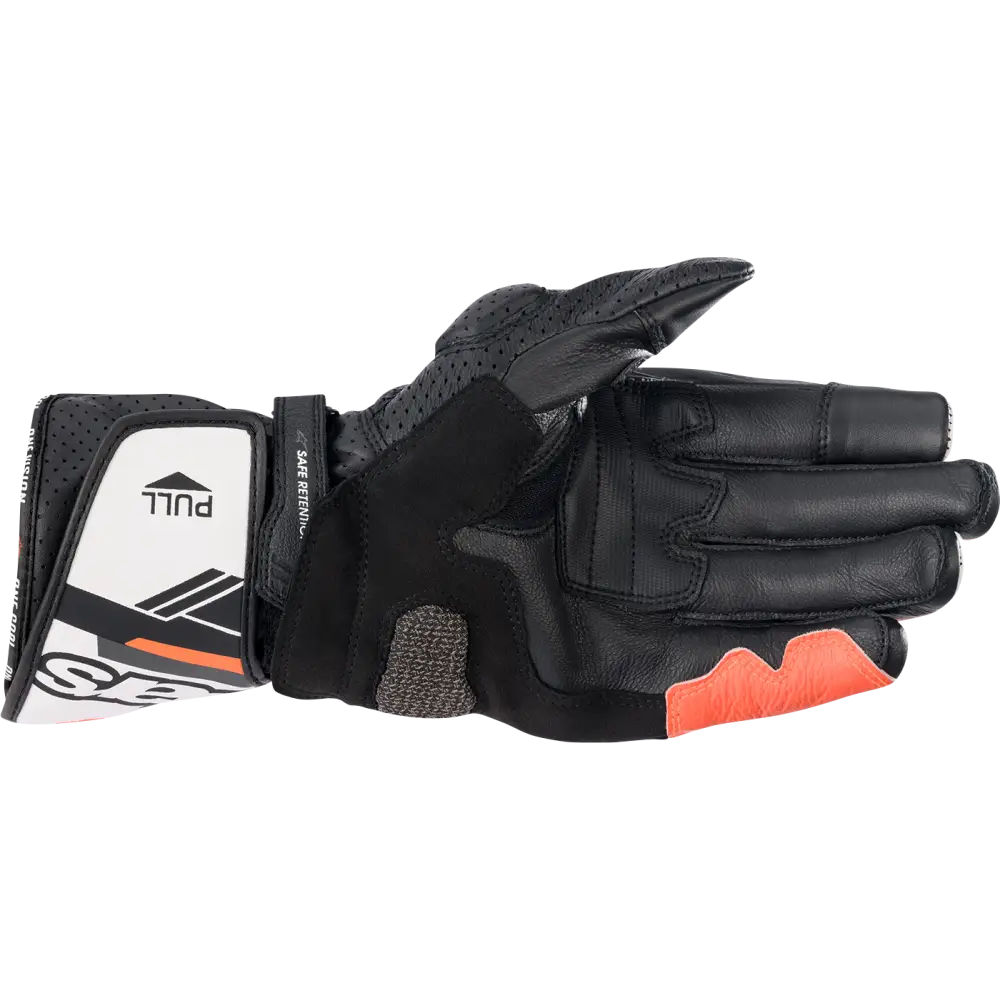 ALPINESTARS SP-8 V3 Gloves - Black/White/Fluo Red - 3XL 3558321-1231-3X