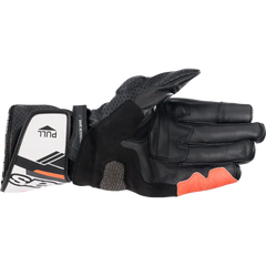 ALPINESTARS SP-8 V3 Gloves - Black/White/Fluo Red - Small 3558321-1231-S