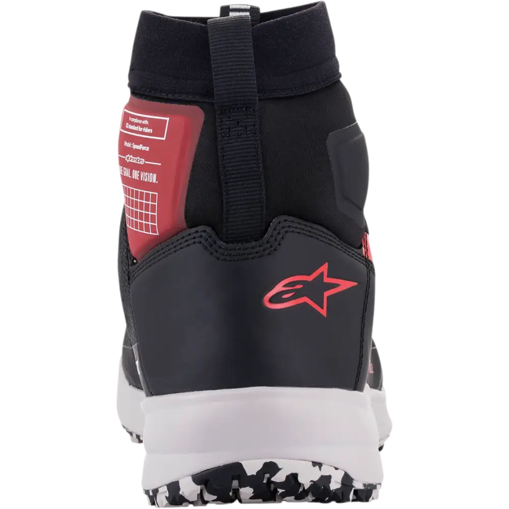 ALPINESTARS Speedforce Shoes - Black/White/Red - US 13 2654321-123-13