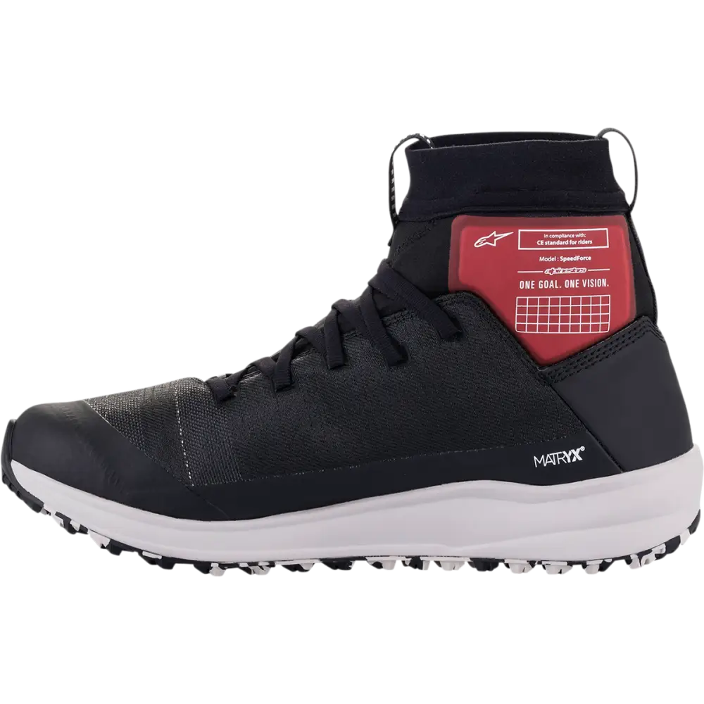 ALPINESTARS Speedforce Shoes - Black/White/Red - US 13.5 2654321-123-135