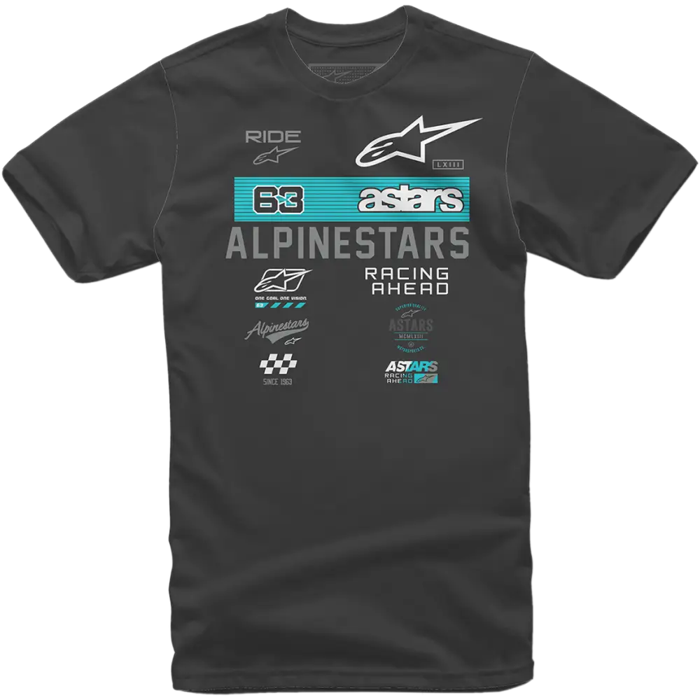 ALPINESTARS Sponsored T-Shirt - Black - XL 12107200210XL