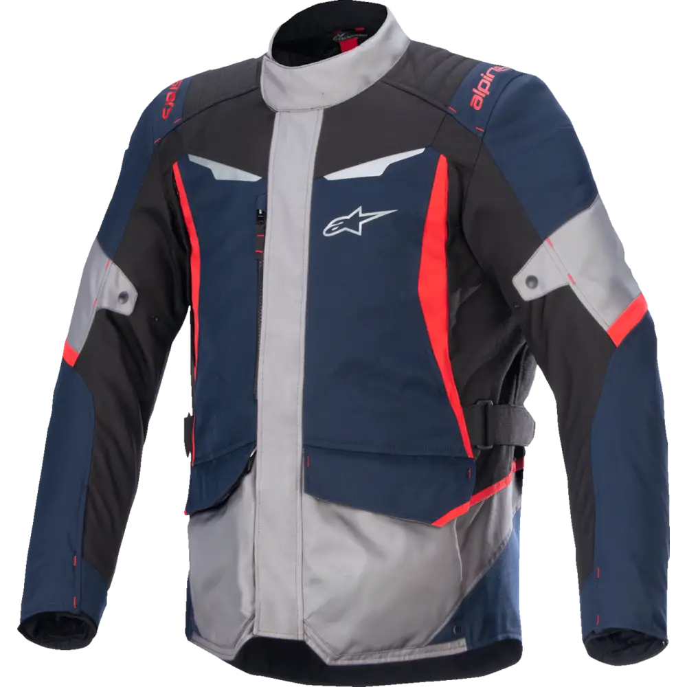 ALPINESTARS ST-1 WP Jacket - Dark Blue/Black/Bright Red - 4XL 3200625-7093-4XL