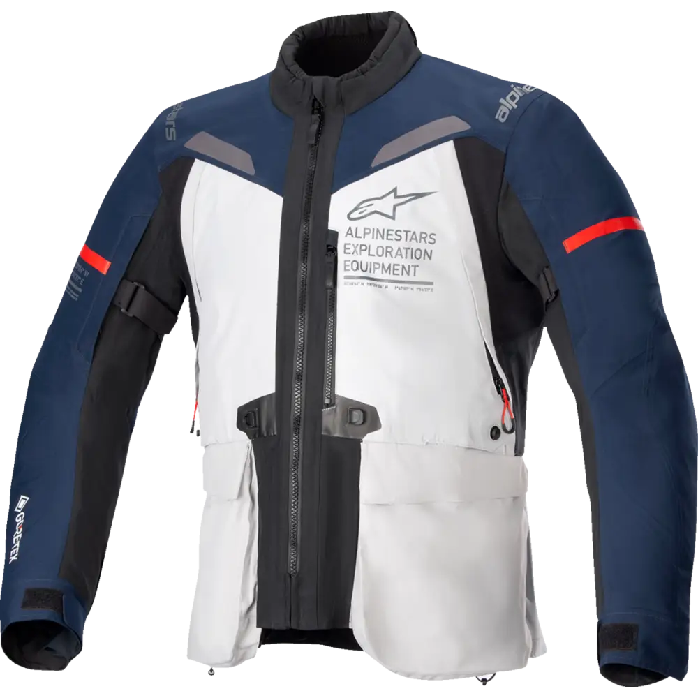 ALPINESTARS ST-7 2L Gore-Tex Jacket - Ice Gray/Dark Blue/Black - Large 3604124-9174-L