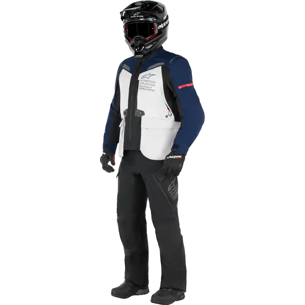 ALPINESTARS ST-7 2L Gore-Tex Jacket - Ice Gray/Dark Blue/Black - Small 3604124-9174-S