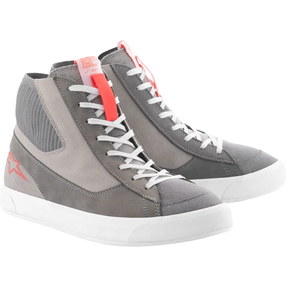 ALPINESTARS Stated Shoes - Gray/Red/White - US 8 2540124-9251-8