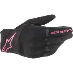 ALPINESTARS Stella Copper Gloves - Black/Fuchsia - Small 3598420-1039-S