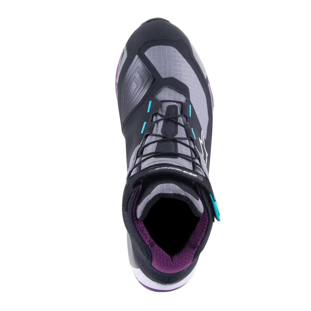 ALPINESTARS Stella CR-X Drystar? Shoes - Black/Gray/Teal/Purple - US 10.5 26115231370105