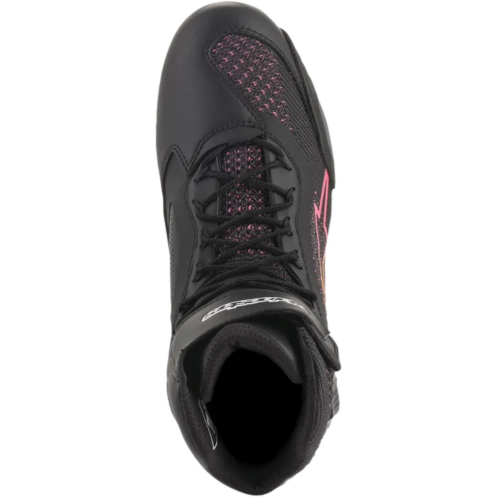 ALPINESTARS Stella Faster-3 Rideknit Shoes - Black/Yellow/Pink - US 11 2510520143911