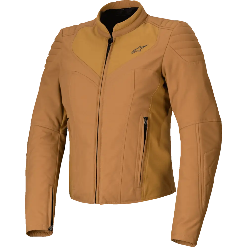 ALPINESTARS Stella Isla WR Jacket - Utility Brown/Light Gold - Small 3210425-8021-S