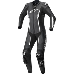 ALPINESTARS Stella Missile v2 1-Piece Leather Suit - Black/White - US 2 / EU 38 3180122-12-38