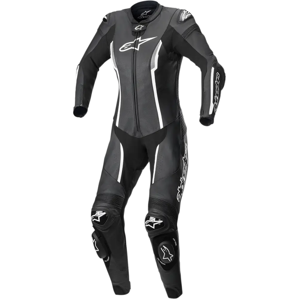 ALPINESTARS Stella Missile v2 1-Piece Leather Suit - Black/White - US 4 / EU 40 3180122-12-40