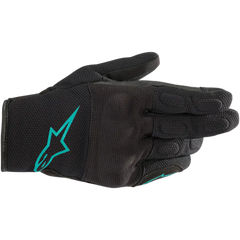 ALPINESTARS Stella S-Max Drystar? Gloves - Black/Teal - XL 3537620-1170-XL