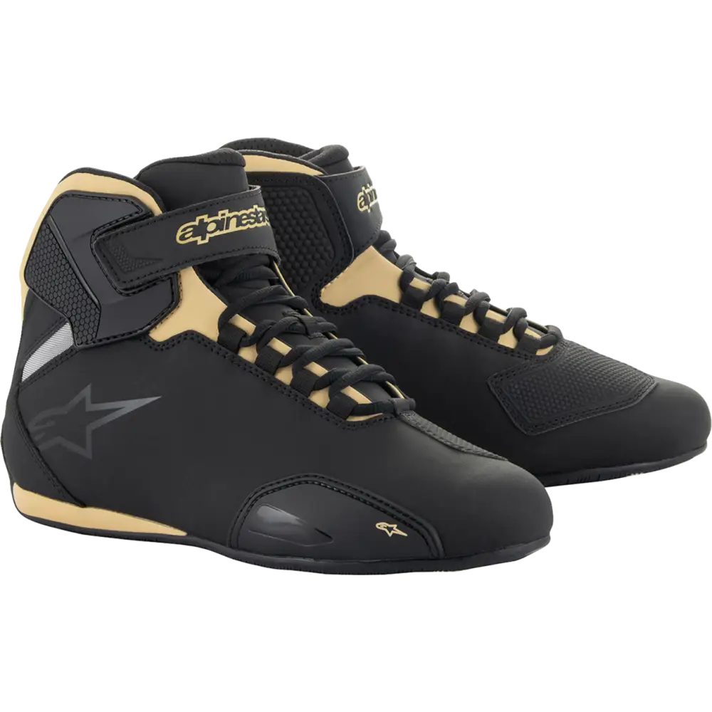 ALPINESTARS Stella Sektor Shoes - Black/Champagne - US 6.5 2515719-1090-6.5