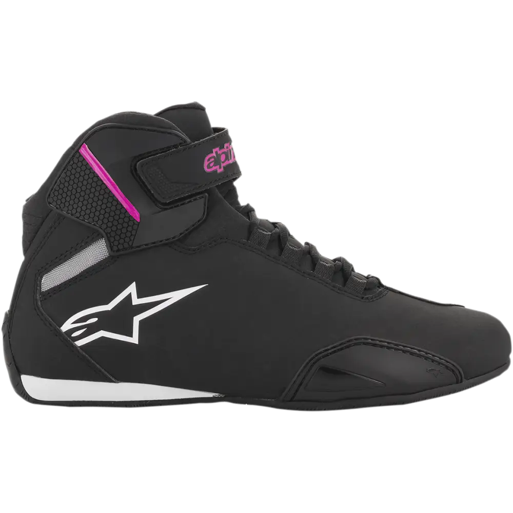 ALPINESTARS Stella Sektor Shoes - Black/Pink - US 7 251571910397