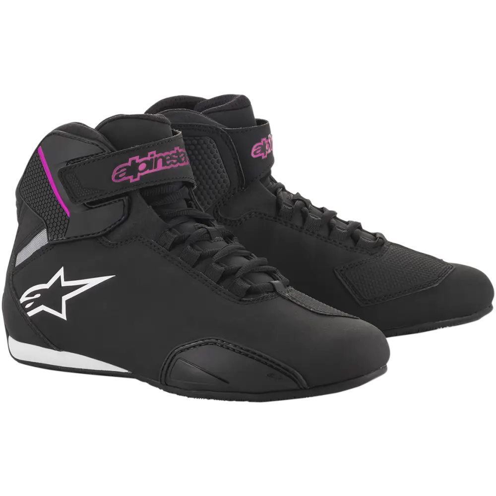 ALPINESTARS Stella Sektor Shoes - Black/Pink - US 7 251571910397
