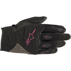 ALPINESTARS Stella Shore Gloves - Black/Fuchsia - Large 3516318-1039-L