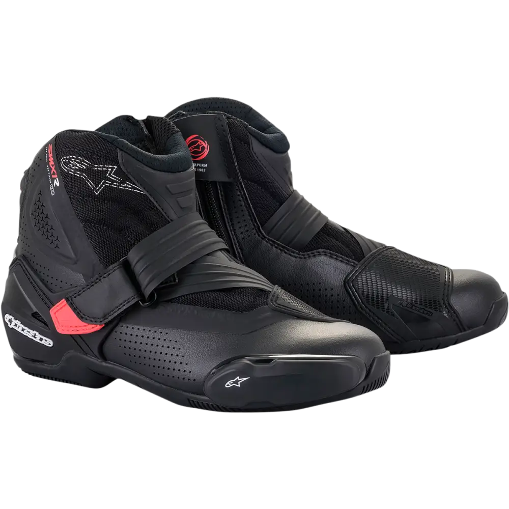 Alpinestars Stella SMX-1 R V2 Vented Boots - Black/Pink / US 5 / EU 36 - Boots