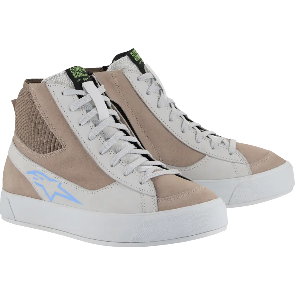 ALPINESTARS Stella Stated Podium Shoes - White/Brown - US 5.5 2540224-2008-55