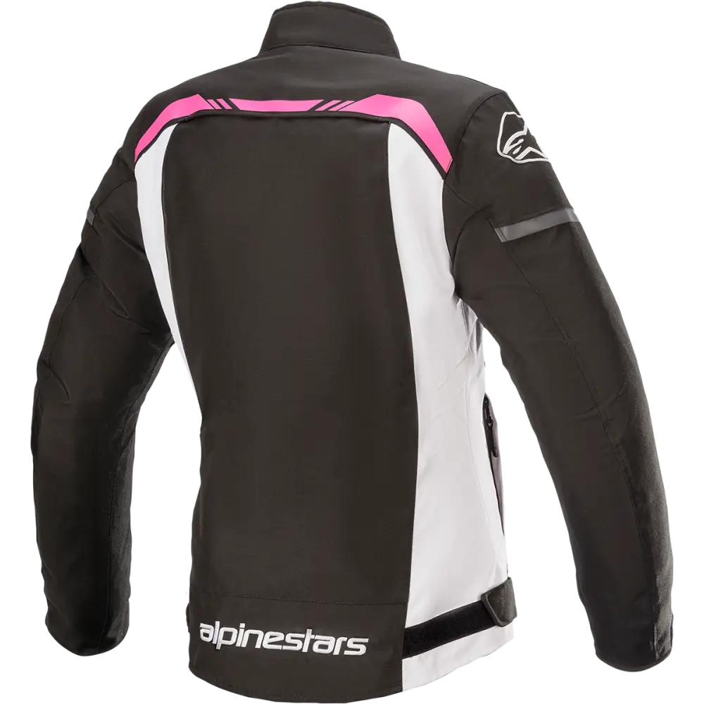 ALPINESTARS Stella T-SPS Waterproof Jacket - Black/White/Fuchsia - Small 3210120-1239-S