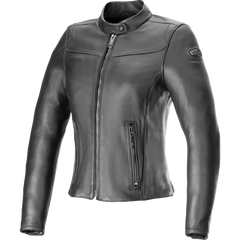 ALPINESTARS Stella Tory Leather Jacket - Black - Small 3113824-1100-S