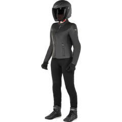 ALPINESTARS Stella Tory Leather Jacket - Black - XL 3113824-1100-XL