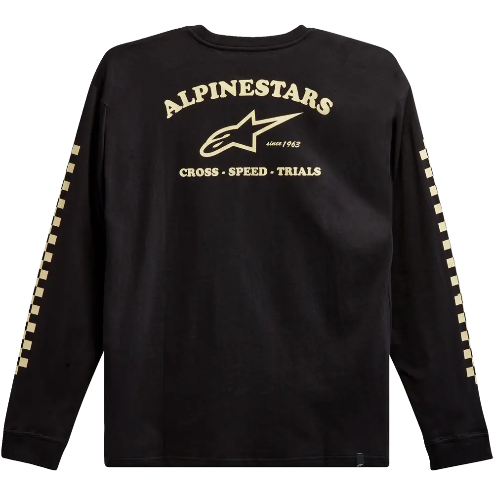 ALPINESTARS Sunday Long-Sleeve T-Shirt - Black - 2XL 12137184010XXL